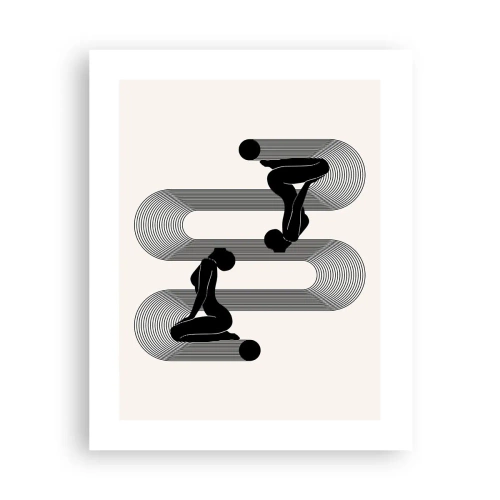 Plakát - Smyslná symetrie - 40x50 cm