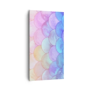 Obraz na plátně - Perleťová šupina - 55x100 cm