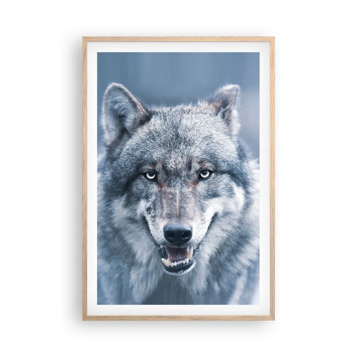 Plakát v rámu světlý dub - Přijmete tuto výzvu? - 61x91 cm