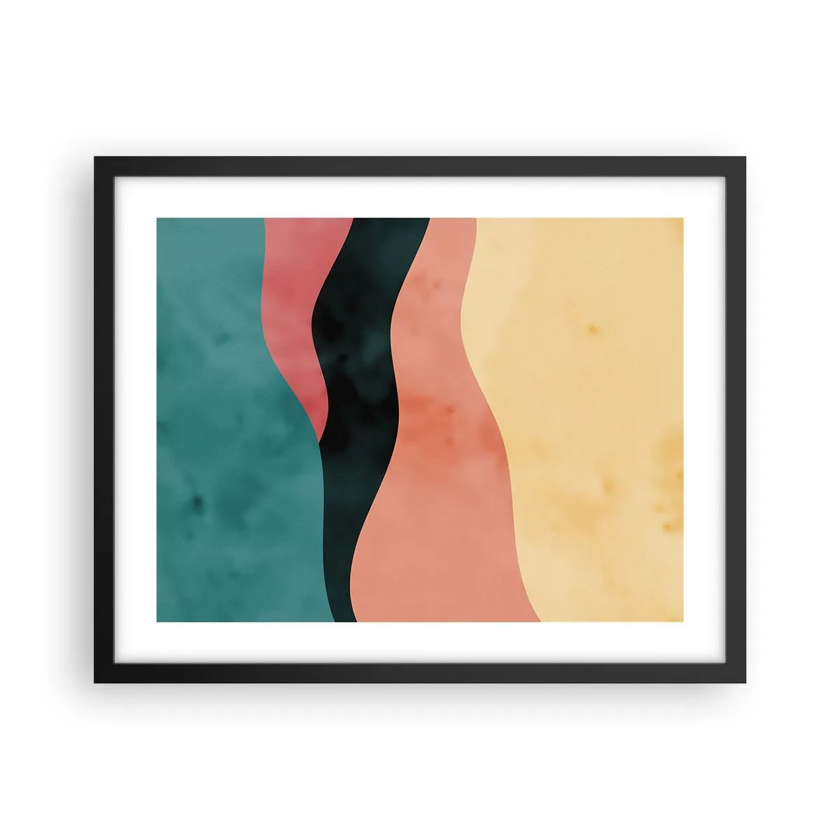 Plakát v černém rámu - Kompatibilní nesoulad - 50x40 cm