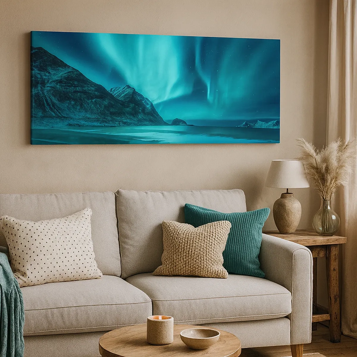 Obraz na plátně - Divy severu - 30x30 cm