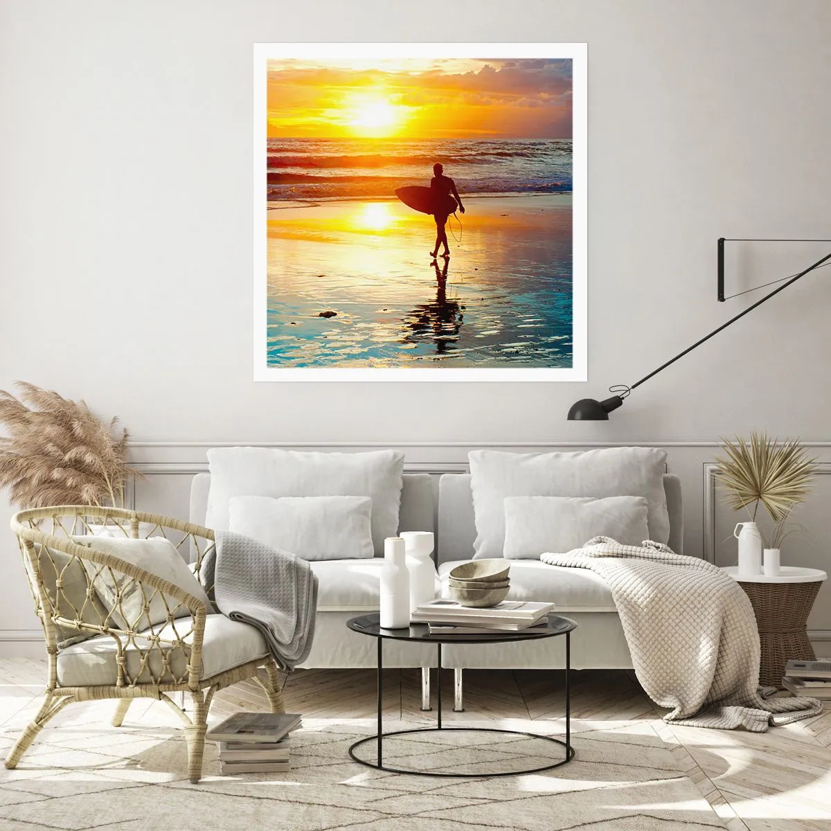 Plakát - Návrat bojovníka - 60x60 cm