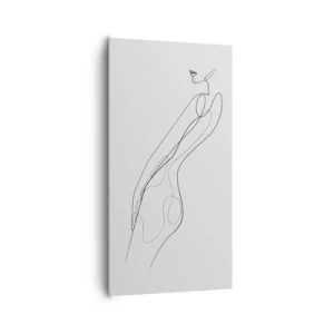 Obraz na plátně - Pouze slib - 65x120 cm