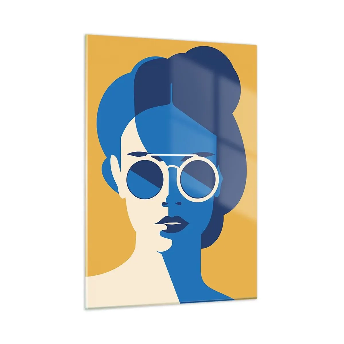 Obraz na skle - Prázdninový look - 50x70 cm