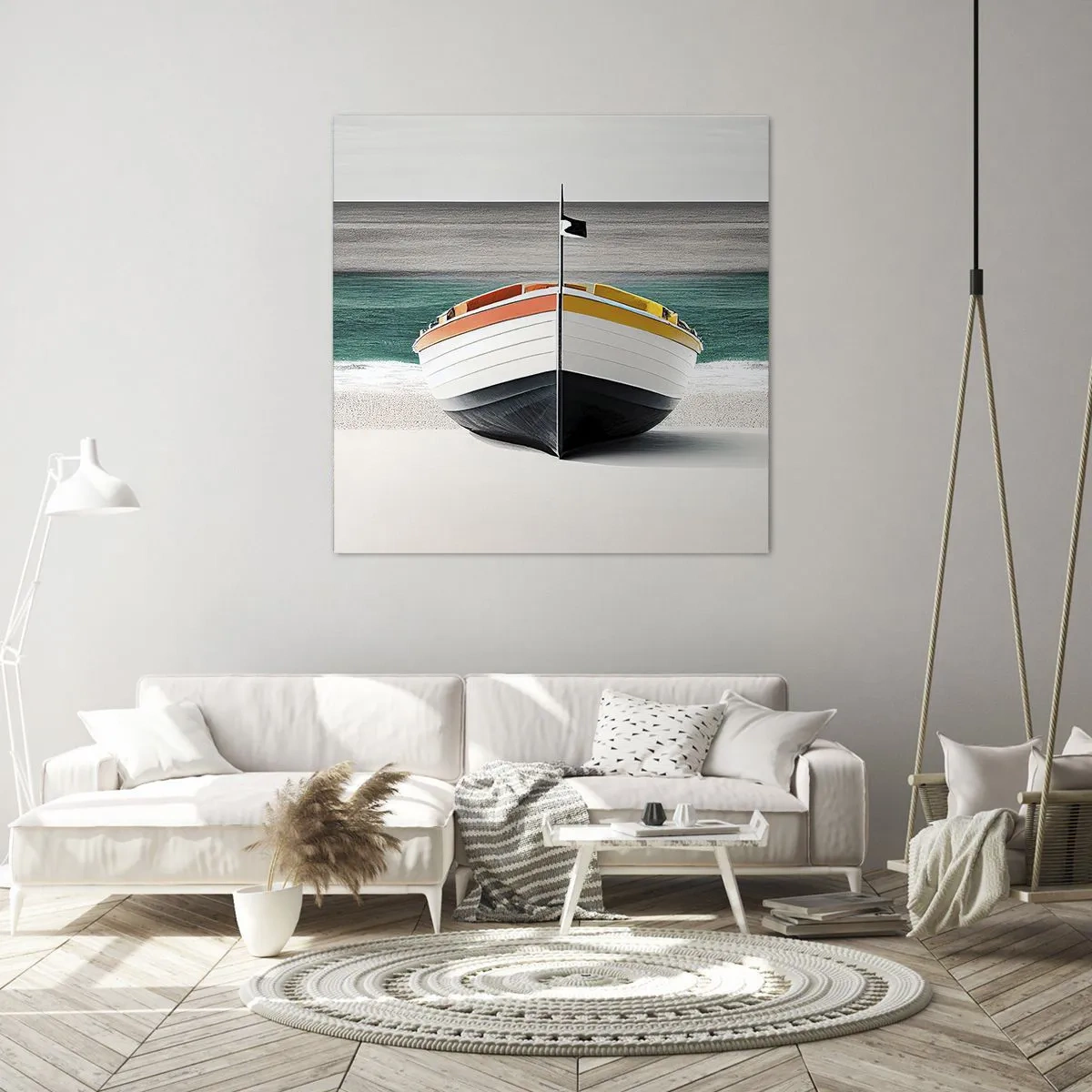 Obraz na plátně - Na správném místě - 60x60 cm