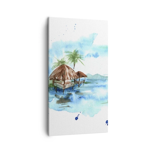 Obraz na plátně - Někde v Pacifiku - 45x80 cm