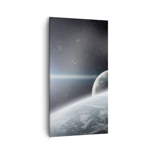 Obraz na plátně - Vesmírná hudba sfér - 55x100 cm