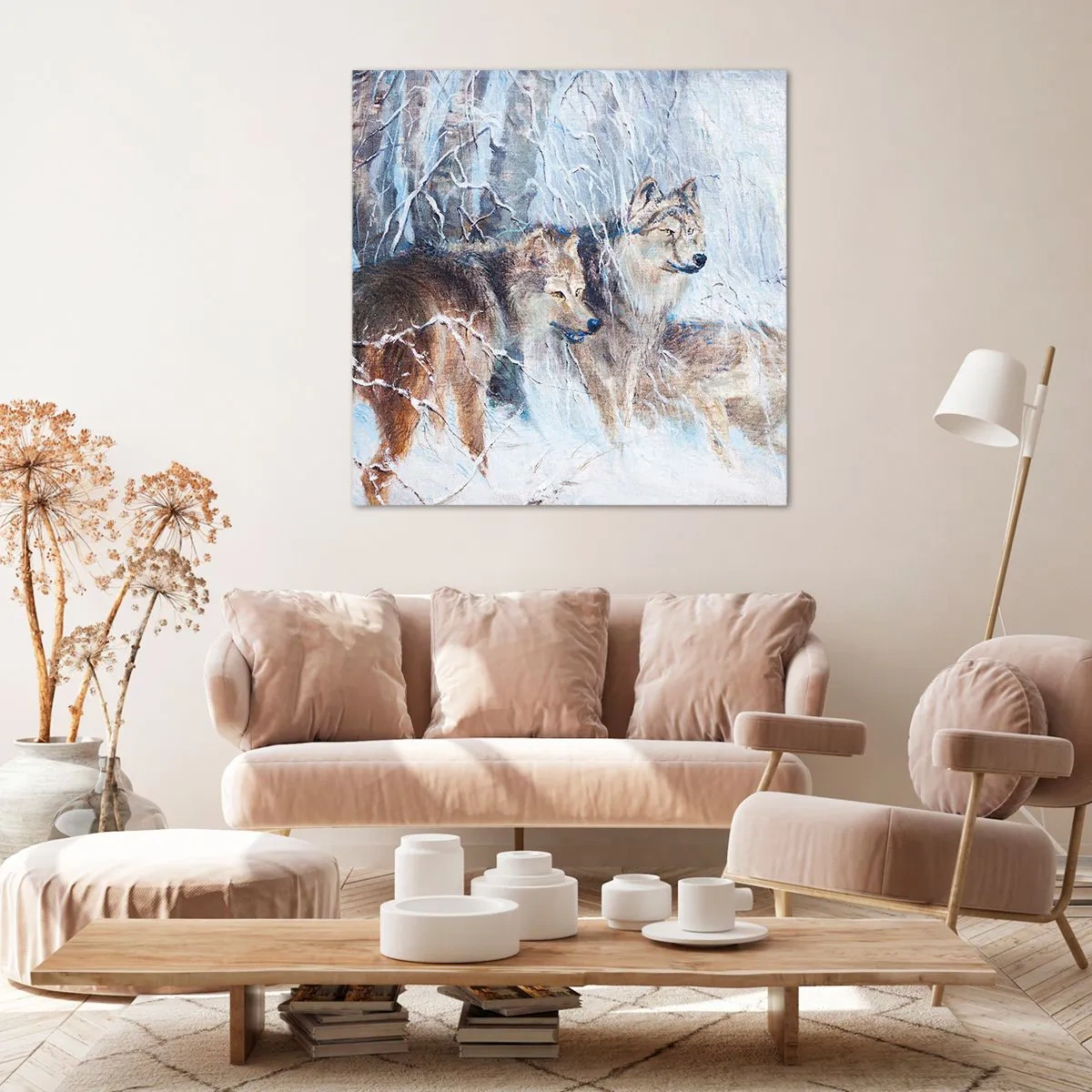 Obraz na plátně - Pozor! Přichází… - 50x50 cm