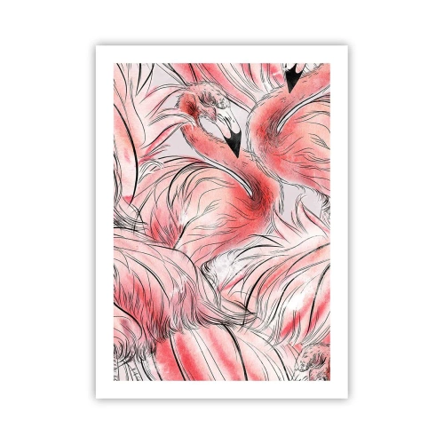 Plakát - Ptačí corps de ballet - 50x70 cm
