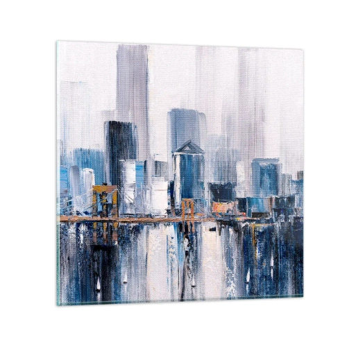 Obraz na skle - Newyorská imprese - 50x50 cm