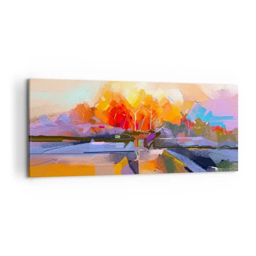 Obraz na plátně - Je podzim - 120x50 cm