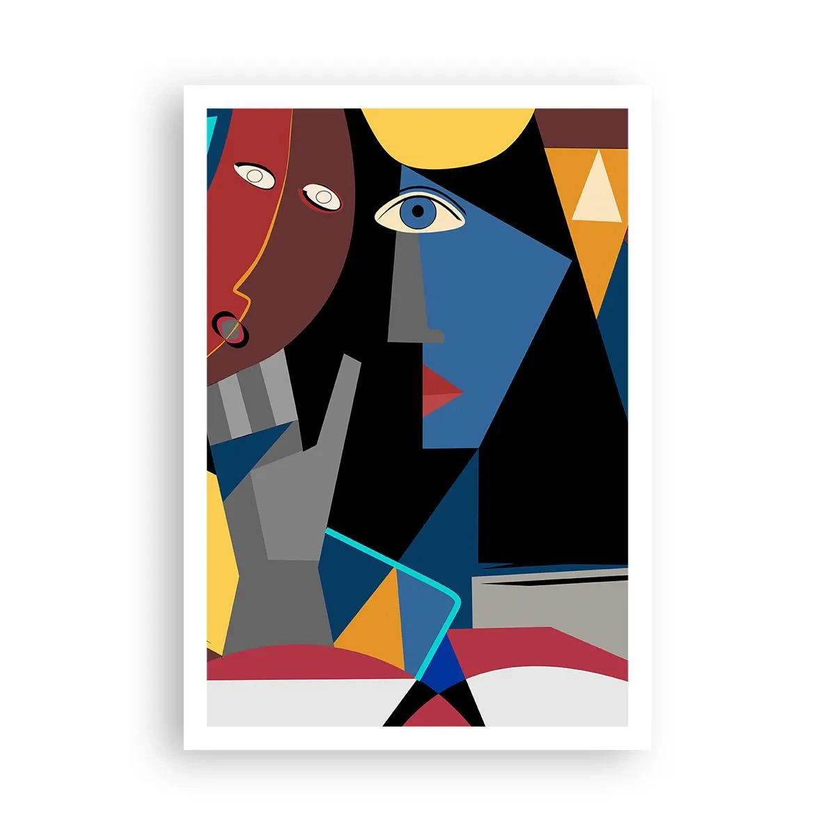 Plakát - Konverzace kubistů - 70x100 cm
