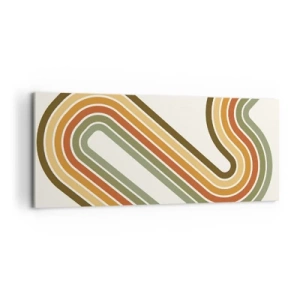 Obraz na plátně - Kličkování do cíle - 120x50 cm