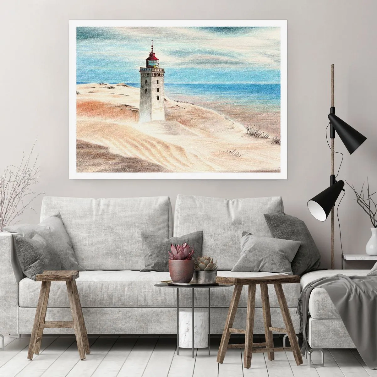 Plakát - Vždy hledí na moře - 100x70 cm
