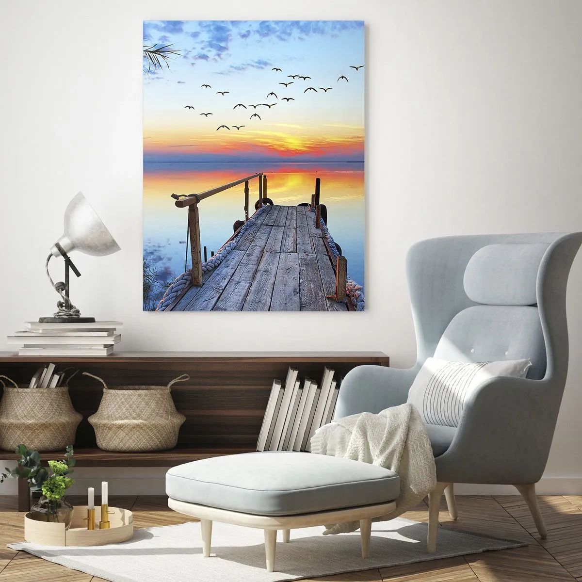 Obraz na skle - Je čas vrátit se… - 50x70 cm
