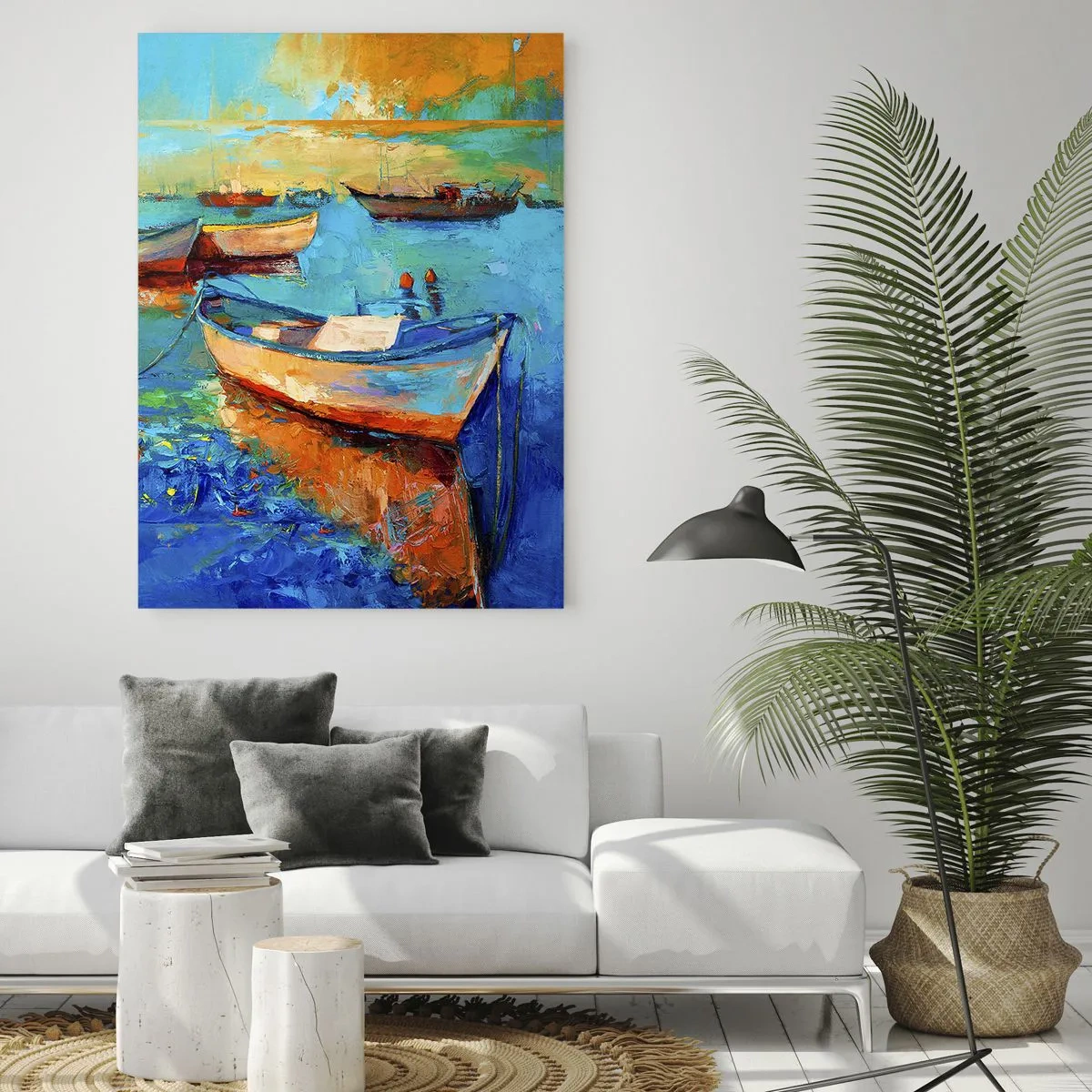 Obraz na skle - V jižním zálivu - 50x70 cm