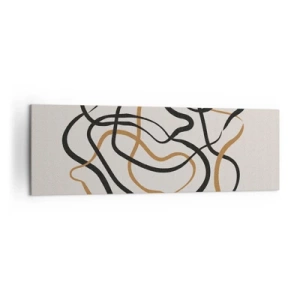 Obraz na plátně - Všechno se pokroutilo - 160x50 cm