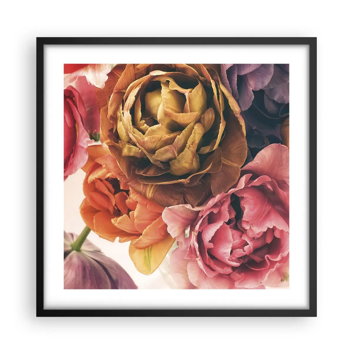 Plakát v černém rámu - Oslava života - 50x50 cm