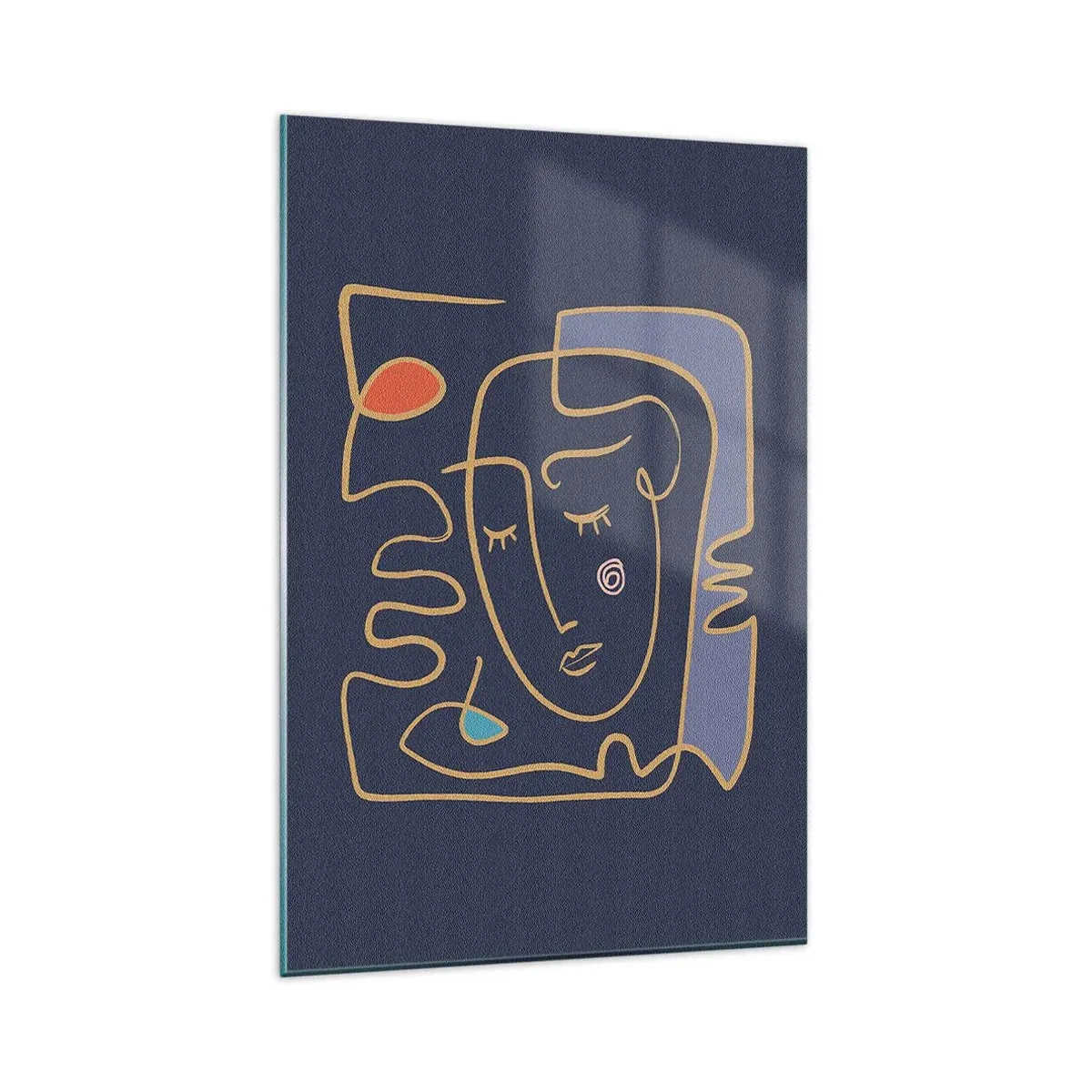 Obraz na skle - V zádumčivosti - 80x120 cm