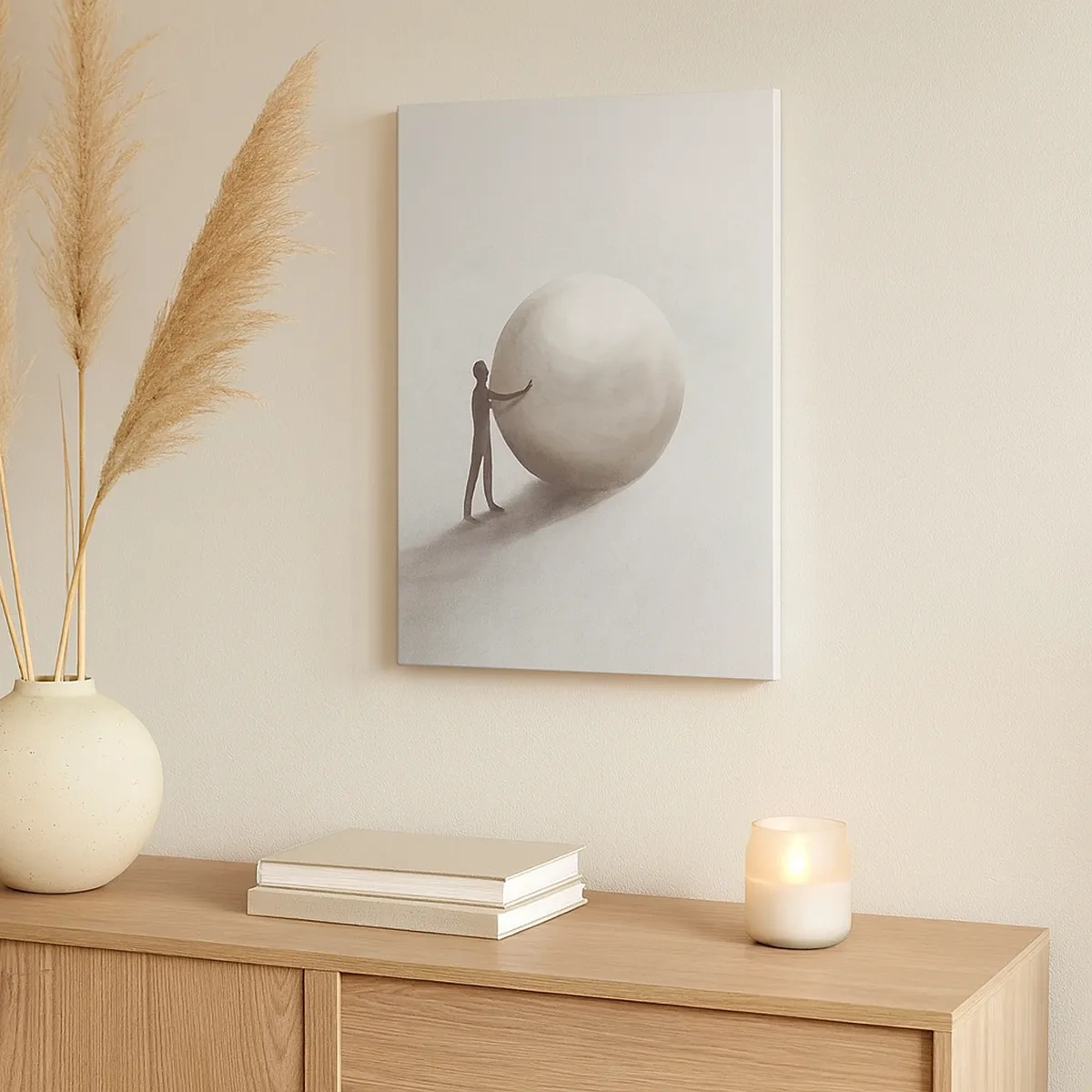 Obraz na plátně - Hra života - 50x70 cm