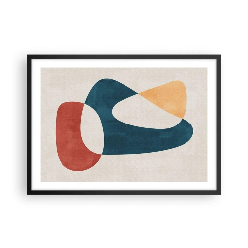 Plakát v černém rámu - Vlivy a metamorfózy - 70x50 cm