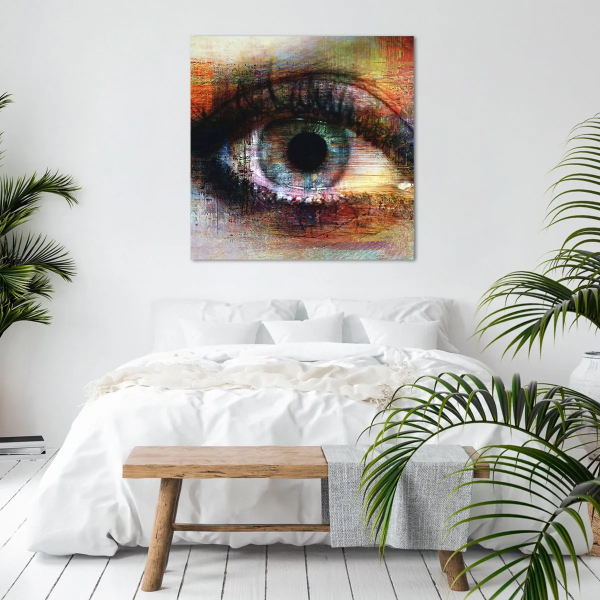 Obraz na plátně - Lze se podívat do duše - 60x60 cm