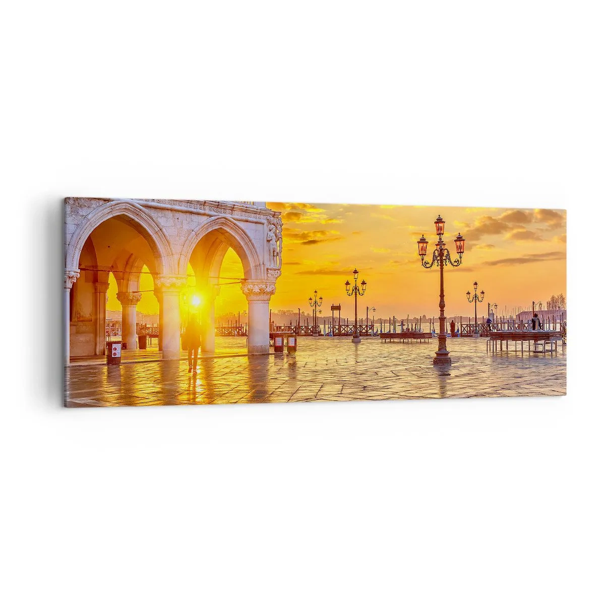 Obraz na plátně - Kde jsou všichni? - 140x50 cm
