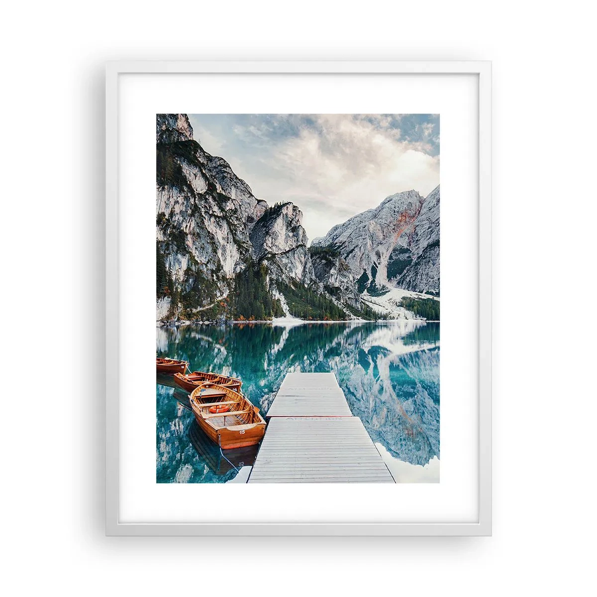 Plakát v bílém rámu - Ukážeme vám krásu - 40x50 cm