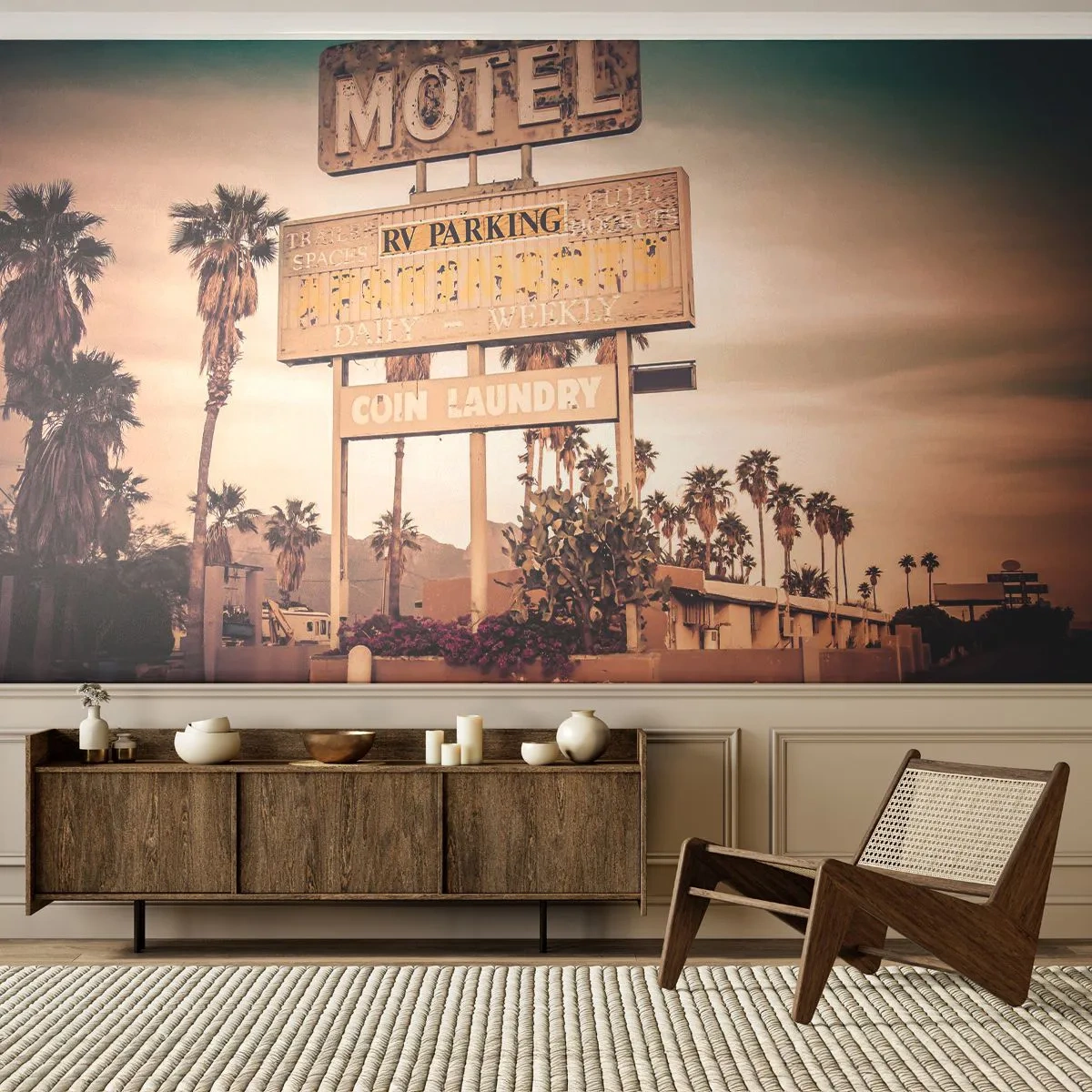 Fototapeta Premium Sand - Zde se zastavil čas - Krajina, Architektura, USA - 400x280 cm