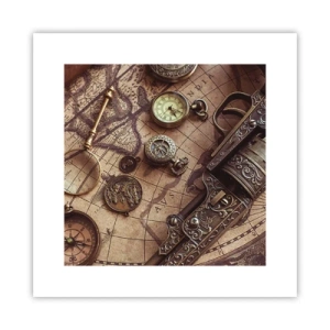 Plakát - Dobrodružství volá - 30x30 cm