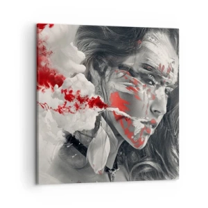 Obraz na plátně - Ve spárech absurdity - 50x50 cm