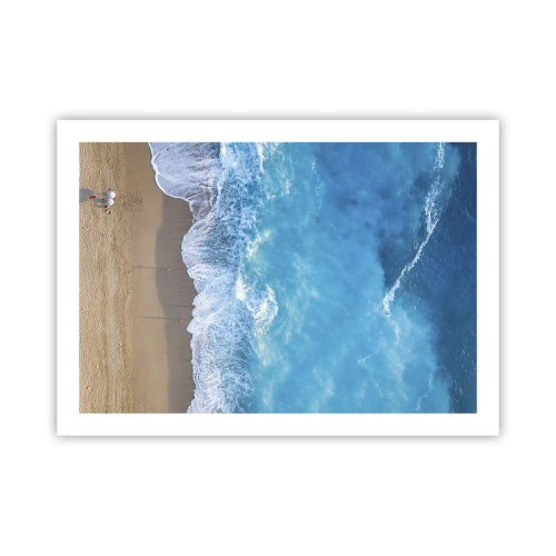 Plakát - Síla modři - 70x50 cm