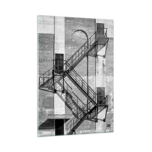 Obraz na skle - Industriální styl - 50x70 cm