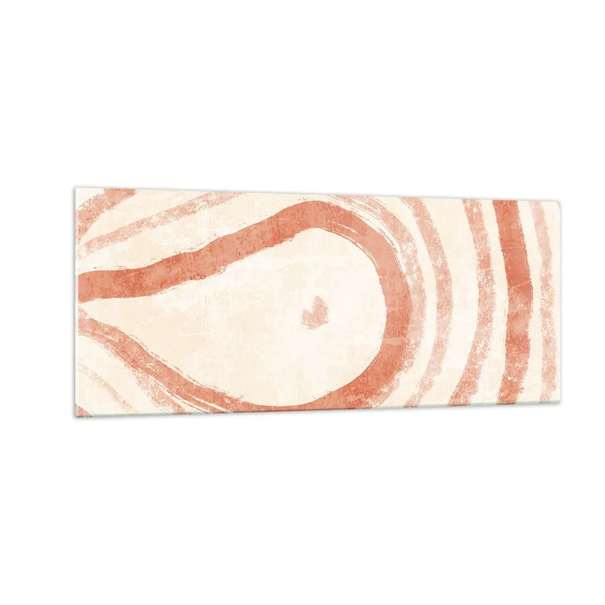 Obraz na skle - Korálové kruhy – kompozice - 100x40 cm