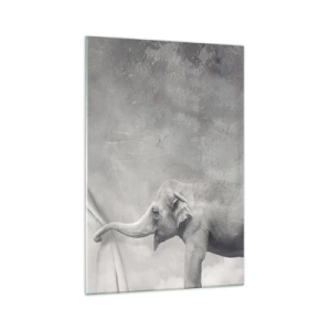 Obraz na skle - Odhalit tajemství - 70x100 cm