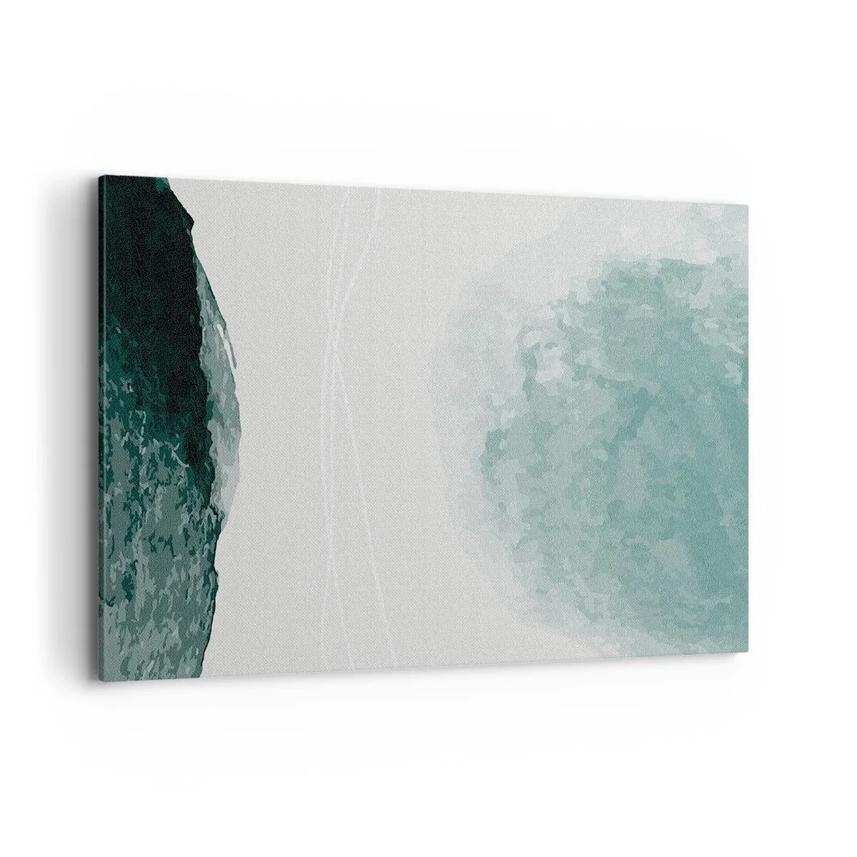 Obraz na plátně - Setkání s mlhou - 100x70 cm