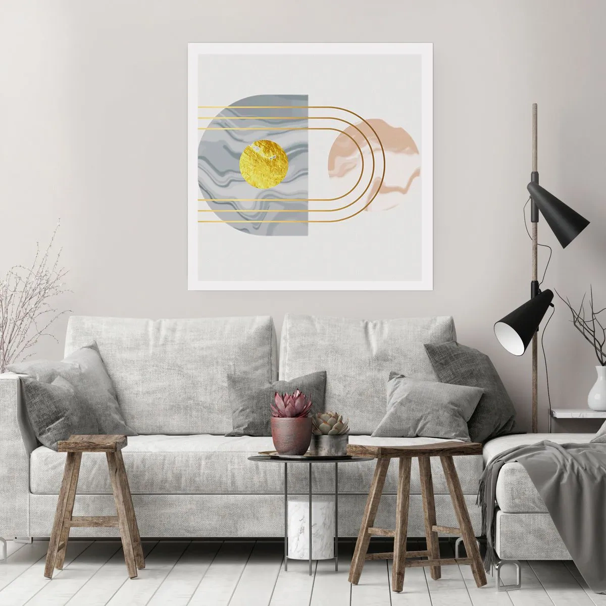 Plakát - Jas a zářivost - 40x40 cm