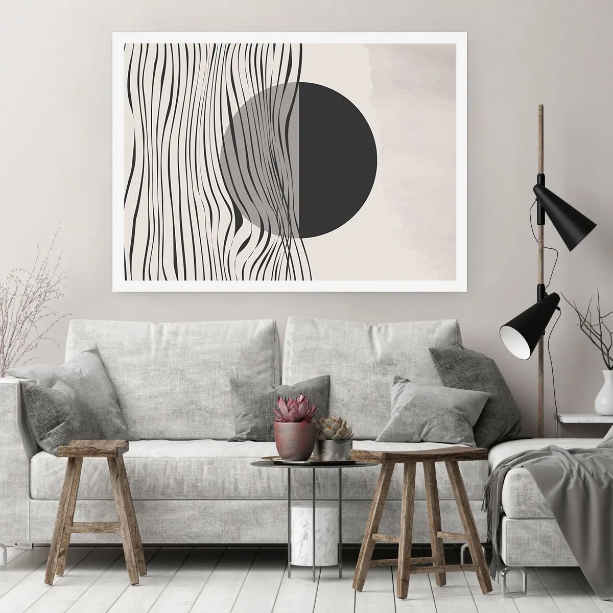 Plakát - Poloviční kompozice - 70x50 cm