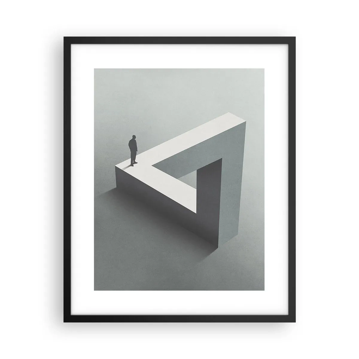 Plakát v černém rámu - A přece je to možné - 40x50 cm