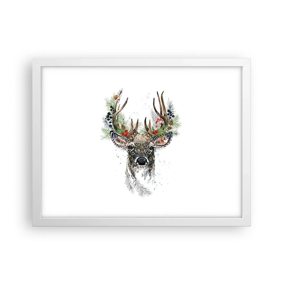 Plakát v bílém rámu - Ve slavnostním rouchu - 40x30 cm