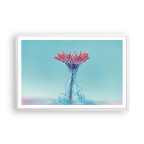 Plakát v bílém rámu - V osvěžujícím objetí - 91x61 cm