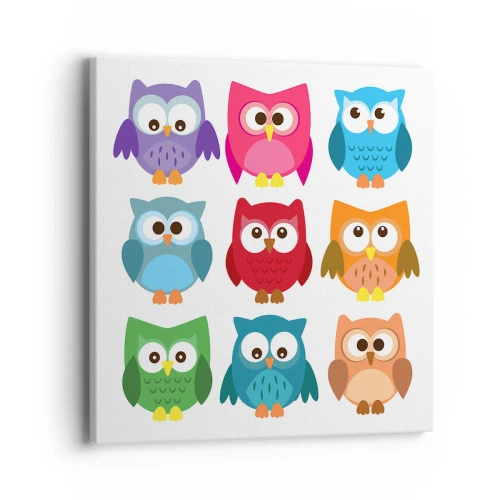 Obraz na plátně - Je zábavné být jiný - 40x40 cm