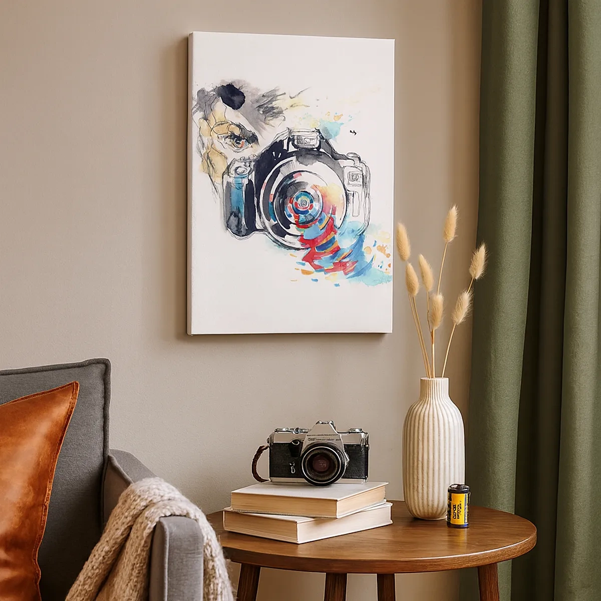 Obraz na plátně - Okem objektivu - 50x70 cm