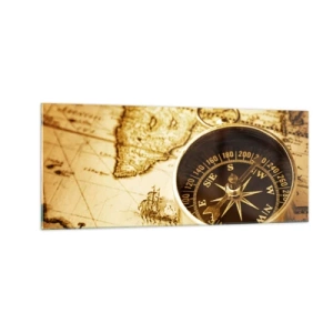 Obraz na skle - Na východ nebo na západ? - 100x40 cm