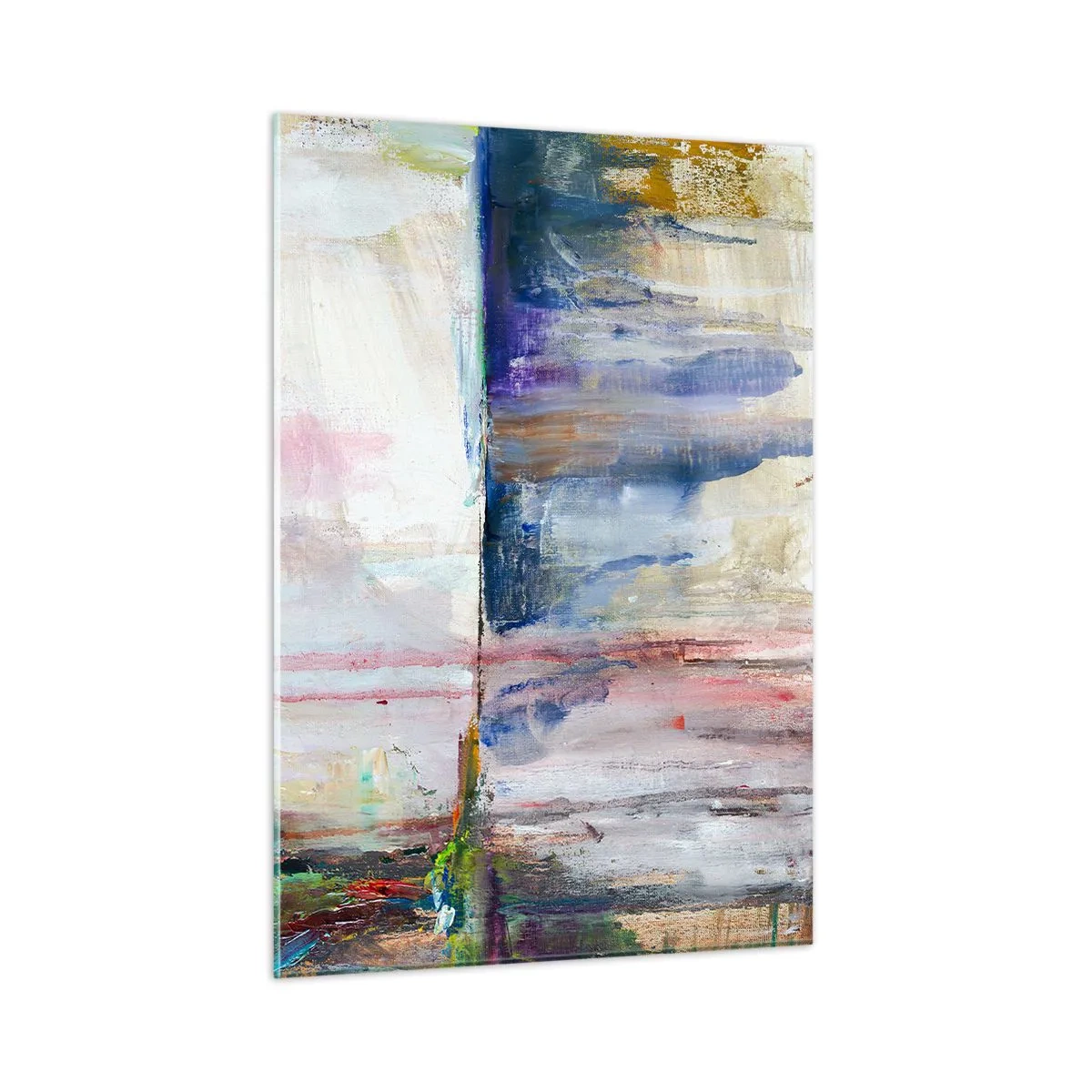 Obraz na skle - Barevné dojmy a asociace - 50x70 cm