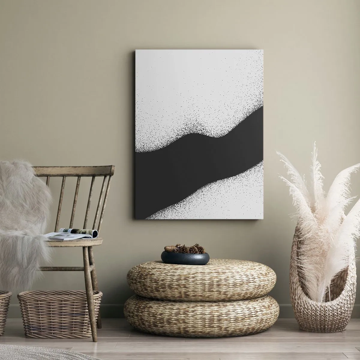 Obraz na plátně - Plynulá rovnováha - 50x70 cm