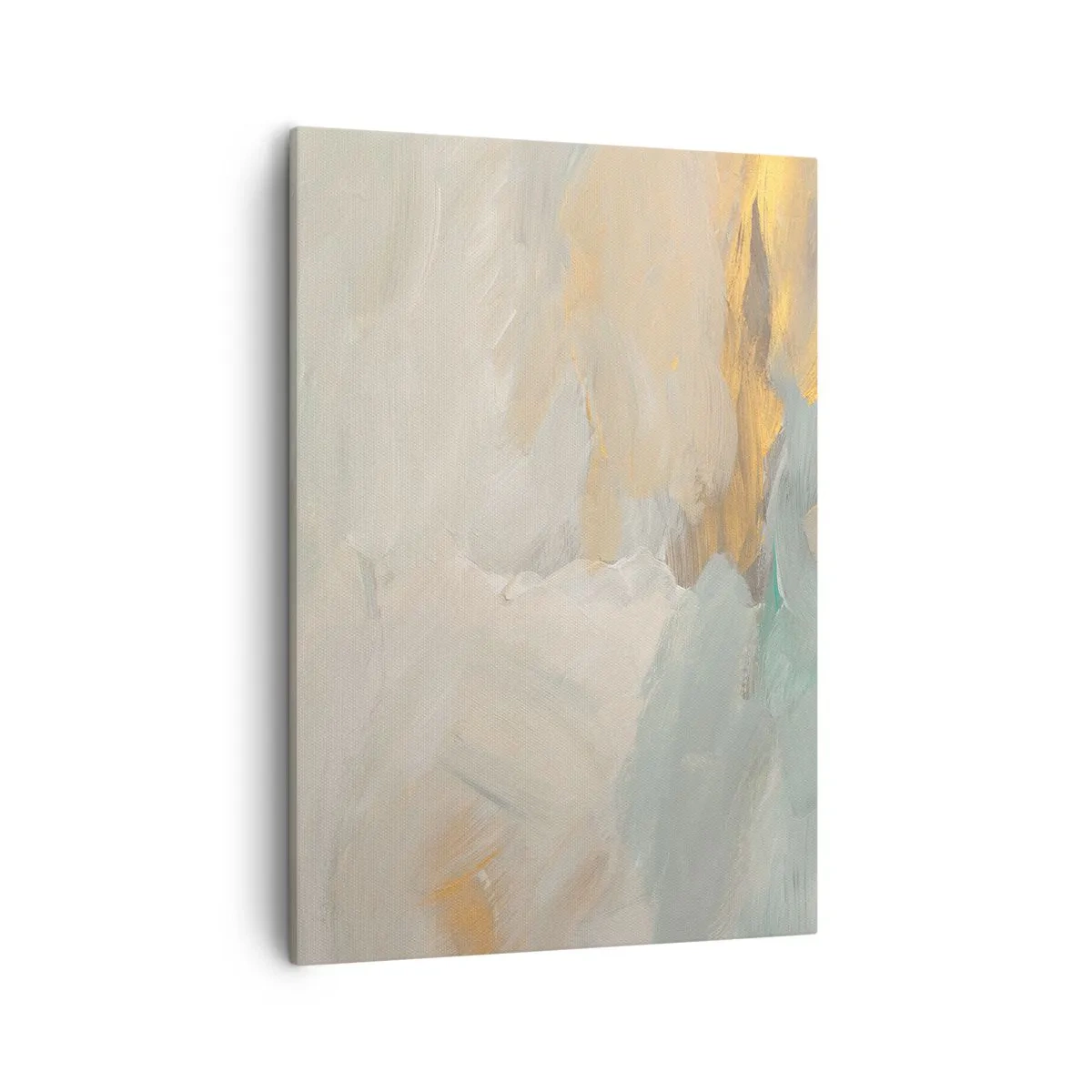 Obraz na plátně - Abstrakce – krajina něhy - 50x70 cm