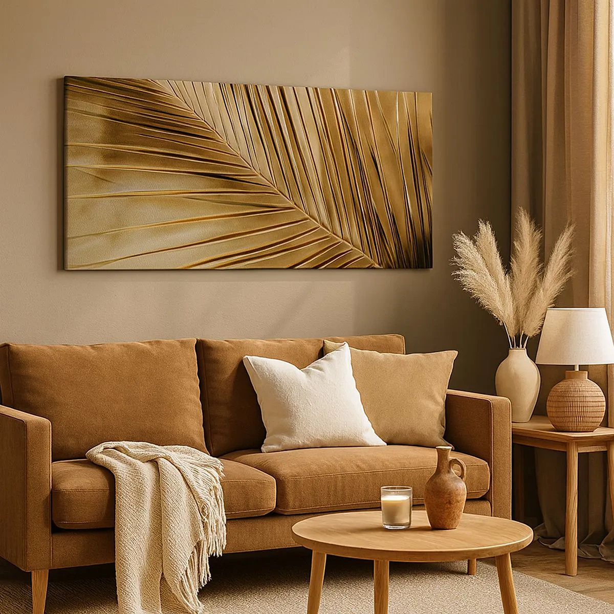 Obraz na plátně - Přírodní kolonáda - 100x40 cm