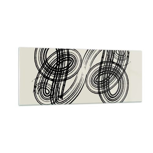 Obraz na skle - Vyšlo to spontánně - 100x40 cm