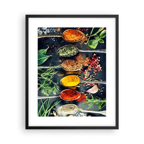 Plakát v černém rámu - Kulinářská magie - 40x50 cm
